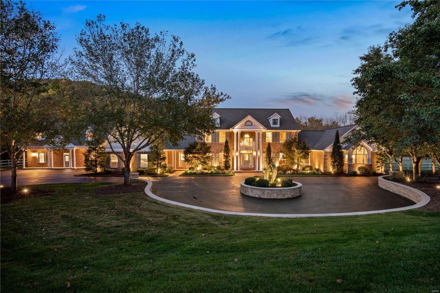 Spanning 8.24 Acres, this Beautiful Resort Style Property offers Vacation Living at its Finest! Rockwoods Reservation provides a spectacular backdrop for this property, which has undergone a near complete renovation since 2006. This oasis offers a large estate home, separate guest house, 6-8 vehicle capacity garage space, inground Pebble Tec heated pool with waterfall, lighted sports court, pond with fountain, spring house, large outdoor living space with gourmet outdoor kitchen, wraparound deck and 4 golf tees and holes, all situated on 8 beautiful fenced acres. The home and guest house offer 5 bedrooms, 8 baths and a total of 9,211 SF of finished living space. The 1.5 story home offers large spacious rooms, glass sunroom overlooking the pool and picturesque property, 2 master suites with ensuite spa baths, 2 laundry areas, and an exquisite media room / theatre. Additional Rooms: Sun Room