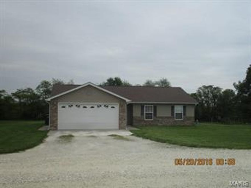 Ready to buy and not pay rent , or do you need a home for starting a family or are you finished with all that and want just enough room for company on a limited visit?  Welcome to your new home 1384 square feet all one level home with master suite and laundry room, open floor plan for living dining and kitchen area, attached two car garage move in ready outside of growing community city limits. Additional Rooms: Mud Room