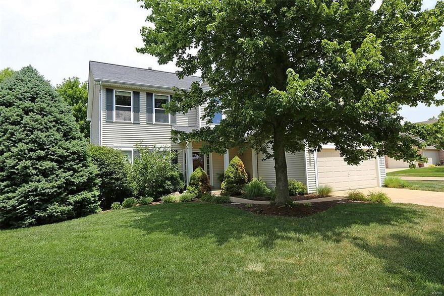 Welcome to this remarkably spacious two story home offering 3 levels of living space in the City of Fenton in AAA Rockwood School district.  Special features include 2 story foyer, 9 ft ceilings on the main floor, arched openings, newer carpet (6/17), hardwood flooring, some fresh paint, alarm system, gourmet kitchen with 42'' cabinetry with lights, main floor laundry, great room with wall of windows w/transoms and woodburning fireplace, main floor office, library or den.  A slider from the breakfast room leads to a patio overlooking the large, privacy fenced backyard.  A turned staircase leads to the upper level w/a large loft area along with 3 bedrooms.  Double doors to open to the vaulted master bedroom suite w/closet organizers and luxury bathroom.  The finished lower level provides extra living space with a recreation room, sitting room, theatre room with French doors, half bath, wet bar and plenty of storage.  Great location and easy access to shopping and highways!