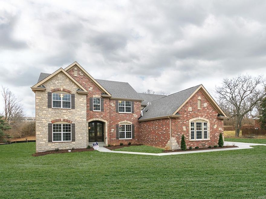 Ready Now! 1 acre wooded homesite in a private community with several new homes being built. Enter the Ellington and witness a spaciousness and craftsmanship that you deserve.  Beautiful community in awesome location. The spacious Great Rm. has a two story bay w/ large windows and fireplace. The kitchen is open and features a double oven, cooktop and large center island, expanded hearth rm w/ fireplace. The master bedroom is located on the 1st floor w/ a luxurious master bath. The 2nd floor features 3 large bedrooms Plus Huge game room. Includes: 9Ft Ceilings on 1st Floor, sculptured Ceiling and chair rail in dining rm., Cambria Countertops, Iron Balusters at Staircase, Jack N Jill Bath, Master Bedroom Bay Window, Recessed Can Lighting, Three Car - side entry Garage,  9' basement pour w/ RI bath. Upgraded Cabinets, Upgraded Flooring & Lighting, Upgraded Paint Color, Walk In Pantry plus so much more. Consult with builder sales for a list of included features.