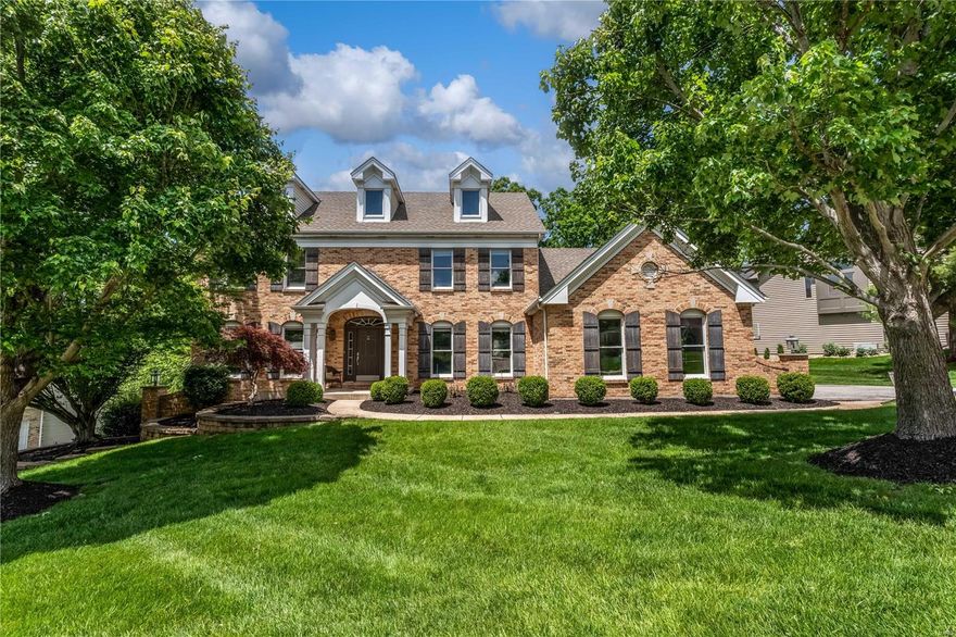 Beautiful 5 bed 4 bath house only a minute walk to the community pool and tennis courts.  
Large bright foyer, beautiful hardwood floors throughout the main floor.  The large living room with cozy gas fireplace has a wall of windows with a view of woods to the back garden and back deck.  The eat in kitchen has gorgeous Cambria counters, custom center island with tons of storage. Bertazzoni stainless range and Kitchen Aid dishwasher.   Mud room is off the kitchen with laundry room and access to the 3 car garage. Back staircase from the kitchen to the upstairs.  Large primary with walk in closet, beautiful bathroom, double sinks, garden tub, separate shower and a walk in closet in bathroom.
Two bedrooms share a jack and jill bathroom and additional bedroom has an ensuite bathroom. 
The lower level has a walk out to a patio.  Large rec area with wet bar and pool table, stone front gas fireplace and 5th bedroom.  There is additional storage and another full bathroom.