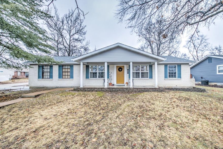 Amazing ranch home in convenient Manchester location has been completely renovated and includes all the features buyers are dreaming of in the 2019 market! Great curb appeal with covered front porch and whitewashed brick veneer! New wood look floors run throughout the main level and lead to dynamite kitchen with SS appliances, white shaker style cabinets, quartz countertops and big center island. Elegant formal dining room with crown molding and wainscoting perfect for entertaining and family gatherings!! Good sized master bedroom with private full bath which has been completely updated with new vanity and custom shower surround with mosaic tile accents. Additional updates include: new driveway, new back patio, partially finished basement, great corner lots, new paint and trim, all new fixtures and so much more!! Come visit this great home today before its SOLD!