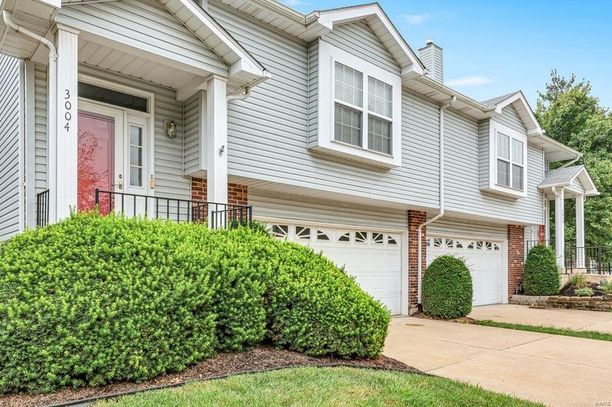 This townhome sparkles with updates and an open spacious feel.  This home features 3 Br's, kitchen, dining area, great room, 3 full baths, 2 car garage and walkout.  The Kitchen has new granite countertop and fixtures, updated cabinets and pantry. Dining room opens into great room with vaulted ceiling. Spacious deck for morning coffee or for wine in the evening.  Main floor Master Suite with nicely updated bathroom and walk-in closet. Main floor 2nd bedroom and a full updated guest bathroom.  The lower level features laundry area with washer and dryer and a 3rd bedroom with full bathroom (This room could be used as a bonus family room as well).  Entire home has been newly painted, new flooring throughout, new lighting, fixtures, and updated cabinets & vanities. Location is everything and is conveniently located near shopping, restaurants, parks, recreation, and schools. It is on a quiet residential drive.  Truly a gem that allows main floor living, offering room for kids/guests/pets.