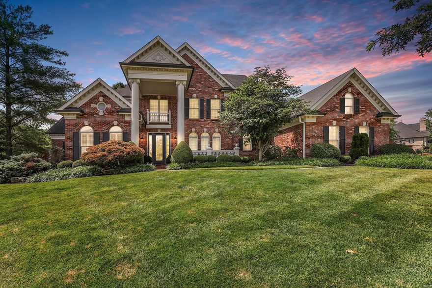 This custom, 1.5-Story former display with 5 Beds, 6 Baths (4 full /2 half) & over 6,400 Sqft of living space, is truly spectacular! Upgrades and custom amenities! Entry leads to Study with built-ins & spacious Dining Room. 2-Story Great Room with gas fireplace, built-ins & wet bar! Updated Kitchen with large eat-in island, wine fridge, planning desk, and adjoining Breakfast Room! Vaulted Hearth Room with gas fireplace overlooks private backyard, and pool with waterfall, fountains, hot tub & bar space a built-in grill! Owner’s Suite offers coffered ceiling, 2 walk-in closets, double sink vanities & walk-in shower. Second Floor has 3 Bedrooms, 2 full Baths & balcony overlooking the 2-Story Great Room. Huge Lower Level boasts Rec Room, additional wet bar, Exercise Room, Bedroom, full Bath & tons of storage space. Relax outside in your own private oasis, and enjoy entertaining friends and family poolside! Additional features include an oversized driveway, and a 3-car finished garage! Additional Rooms: Mud Room