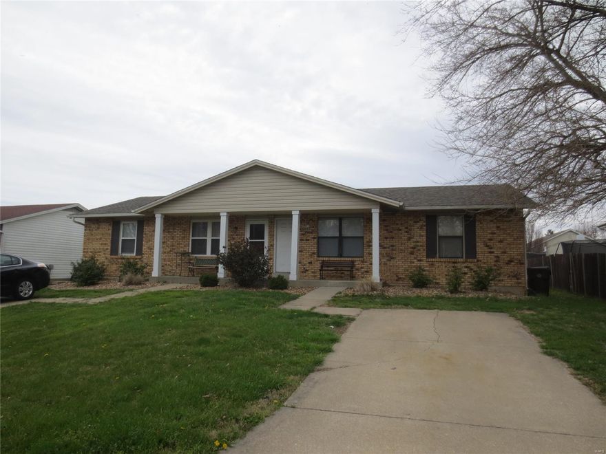 THIS LISTING IS FOR FOUR (4) DUPLEXES - MUST BE SOLD AS A PACKAGE.  Fantastic opportunity to purchase four (4) duplexes located side by side in a great St. Peters location.  The units are mostly surrounded by single family homes and are located in close proximity to I-70, schools (Fort Zumwalt school district), shopping, etc.  104 and 106 Del Oro are ranch style duplexes and 108 and 110 Del Oro are split foyers with one (1) car garages.  Some split foyer units have partially finished basements.  The HVAC units and most windows have been replaced in recent years, 108 and 110 have newer decks, and 104 and 110 have newer roofs.  Current rent for all units is $83,100 annually and expenses (RE Taxes and Insurance) total $12,417.  The tenants are responsible for all utilities as well as lawn maintenance and snow removal.  All units are occupied and will be shown with an accepted contract.  Rent/lease information is provided in the supplemental docs.  Duplicate listing of MLS#21019615.