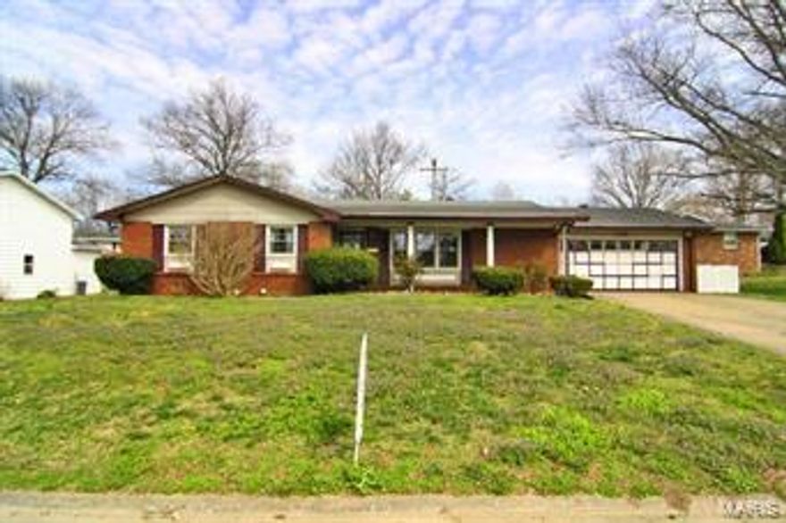 Are you looking for a brick & frame home with 4 bedrooms, 3 baths, partial basement, 2-car garage, sitting on a corner lot in Country Club Estates?  Well look no further this is it.  The range & refrigerator stainless steel/black appliances stay, owner offers $500 towards a new dishwasher.  The wood burning fireplace has an insert and is just off the kitchen with formal dining room & a step down living room which makes this home great for entertaining family and friends.  The walk-up partial basement is finished with a bedroom bath, large family room & washer & dryer stay in laundry facilities.  The secure & privacy of the fenced-in area of the backyard gives you a nice garden.  Pets have plenty of room to exercise & play.  Children will have plenty of room for their playground equipment.  Plenty of open space is front of home makes you feel like you live in the country with all the city amenities.  Updates/Replacements make to home:  AC/Heat '10, HWH '12, Windows '08, Roof '00