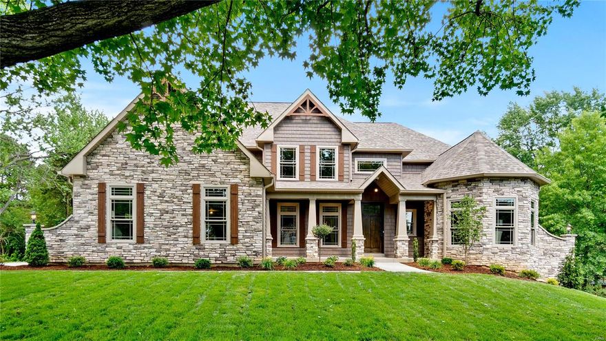 1.5 story New Construction on a Gorgeous Acre lot w/all the bells and whistles! You'll be blown away by the 8'x18' Nano wall system that effortlessly allows for the seamless integration of outdoors & indoors.  You'll love the designer kitchen with  oversized island, Bosch stainless appliances, covered Patio w/ wood ceiling, fan, outdoor kitchen complete w/ granite bar. The backyard's Eastern exposure allows for cool evenings to entertain family & friends and perfect for a pool! Main floor master boast a private deck overlooking the yard, master w/ large walk in shower and tub. Vaulted ceiling great room, floor to ceiling fire place, Wide plank wood floors, Large rooms and breathtaking upgrades, 8' doors, vaulted/coffered ceiling. Simonton double hung windows & doors. Large stone columns/winged accent walls  and limitless curb appeal. Walk out basement w/ 9' pour, rough-in bath and plenty of room for what ever your heart desires. Detailed craftsmanship This one is a MUST SEE! Additional Rooms: Mud Room