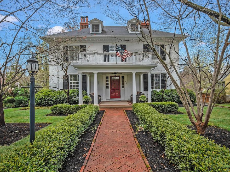 A beautiful brick walkway and covered front sitting area welcome you to this one of a kind historic Webster home. Step into the gracious entry and you will be blown away by the fantastic details; wood floors, 9ft. ceilings, handsome fireplaces, wood sliding doors & much more. A dining room is found on your right, living room/office on your left and a den nestled beyond. Passing through the entry or butler's pantry takes you to the new, open family room and kitchen space. The chef's kitchen offers custom, inset cabinets, stainless appliances, soap stone counters and an amazing vaulted ceiling. The main floor also offers a laundry room and 2 powder rooms. Upstairs, the primary suite has multiple closets, one of 5 gas fireplaces & a marble bath. There are 2 more generous bedrooms on the 2nd floor with another updated bath. The 3rd floor has a bedroom and a full bath - great for guests. Finally, a lower level recreation room, private patio & 2 car garage round out this stunning home. Additional Rooms: Mud Room