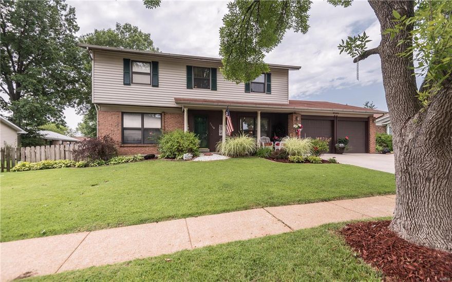 FABULOUS PRICE CHANGE!! Wonderful 4 bedroom, 2.5 bath, 2 story home on a great cul-de-sac lot. Plenty of time left to enjoy the fall colors sitting under the covered patio looking out to the gorgeous, fenced backyard. The living rm is open to the family rm which features a full brick wall hearth that flows into the separate breakfast room & kitchen areas. The formal dining & main floor laundry rooms complete this level of the home. You will be delighted with the large master bedroom suite with its sitting /dressing room area. Three more nice sized bedrooms complete the upper level. The lower level is partially finished and perfect for family fun and entertaining.  Included with all of this is a 2 yr old extended width driveway; 2 yr old carpet, ac & water heater; freshly painted w/ neutral colors; newer light fixtures, Pella windows & much more!