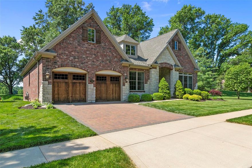 Fore! Sale! ;-) DETACHED VILLA, Ranch-Style. WOW Factor at Every Turn! Overlook the 5th Hole Green and Adjacent, Park-Like, Common Ground. 3 BRs, 3 Full BAs. Total Living Area: +3,500SQF. ML: Entry Foyer, MBR Suite, Great Room, Dining Room, Kitchen/Breakfast Room, 2ndBR/BA, Laundry Room. LL: 3rdBR/3rdBA, Family Room, Generous Storage Space. SS Appliances, Central Vacuum. Has a 1-Year Home Protection Plan and Approved Ballwin Occupancy Insp. for Quick Move-In. Convenient to Stores, Restaurants and Entertainment, Easy Access to Schools and I-64. Newer 50-Year Architectural Style Roof (2015) with a Transferrable Warranty, Hammered Hardwood Flooring, 9-20 Foot Ceilings, Custom Millwork and Much More Throughout. Too Many Improvements/Updates to Share Here. See VIRTUAL TOUR, SUPPLEMENTS for More Information. Enjoy a Lifestyle Knowing Year-Round Exterior Upkeep is Handled by the Association, Leaving More Time for Hobbies, Entertainment, Travel, Personal Interests. Duplicate Listing #21034372. Additional Rooms: Workshop/Hobby Area Location: Detached, Ground Level, Suburban