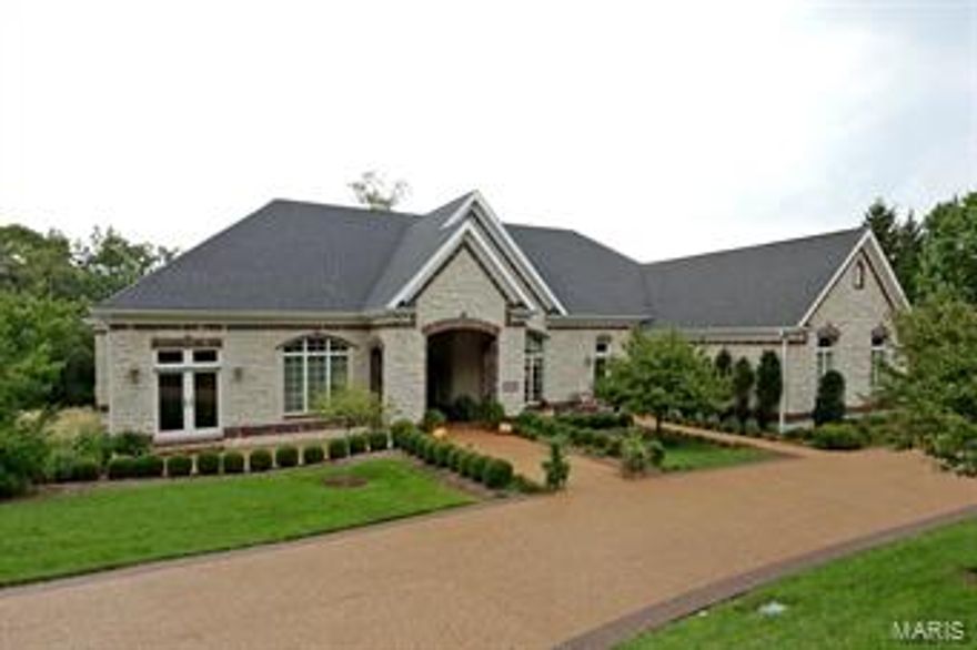 This stunning custom ranch sits on a wonderful 4.4 acre lot with partial fencing, lush landscaping and your own pond backing to trees. As you enter the foyer you will find a large dining room with custom ceiling. The vaulted great room has a beautiful fireplace and built-in cabinetry. The kitchen is the heart of the home with custom cabinets, granite counter tops, upgraded appliances and large custom island. Breakfast room with bay adjoins the hearth room with stone fireplace and butlers pantry. Luxury master suite with fireplace, study and additional bedroom on the main floor. The lower level has a pond, rec room, game room, 2 bedrooms and 2 full baths and one half bath. Screened porch, patio, 4 car garage and more.