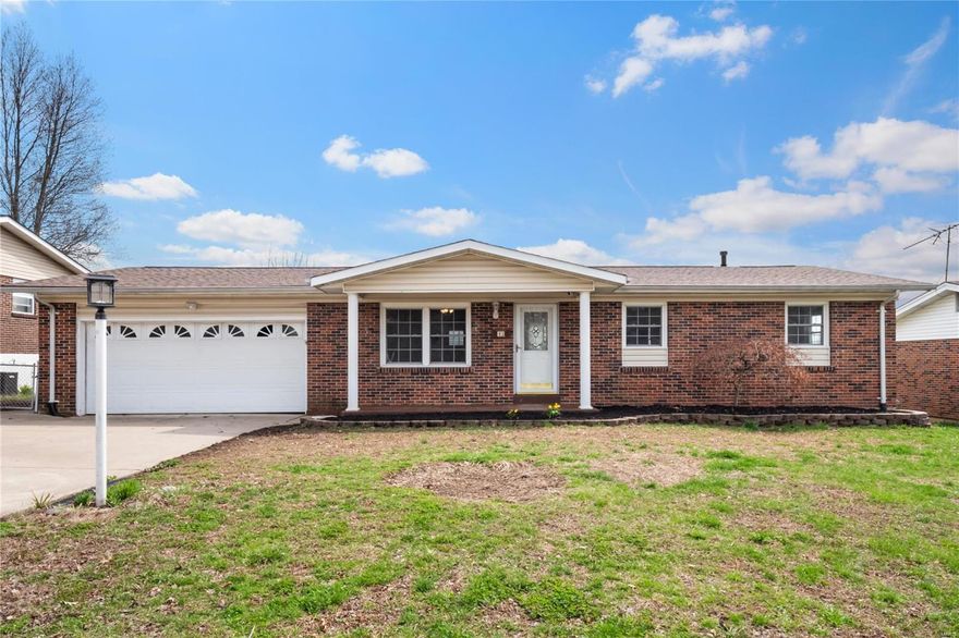 Claim your castle! Updates throughout and boasting a bright floorplan with a walkout lower level. The charming porch leads to inviting Entry & opens to light-filled Living Rm w/picture window and floating shelves. Updated Kitchen with oak cabinets (some with glass inlay), dining area and door leading to the deck. Larger Master Bd with private bath. 2 nice-sized beds and updated bath complete the main level. Finished lower level finds a rec room with walk out onto the patio, 2 large sleeping rooms, and a full bathroom. Highlights: freshly painted, wood floors, 2 car attached garage and garden shed. Relax outside on the deck or the concrete patio & enjoy the fenced yard! Great location – near walking trails, shops & highways!