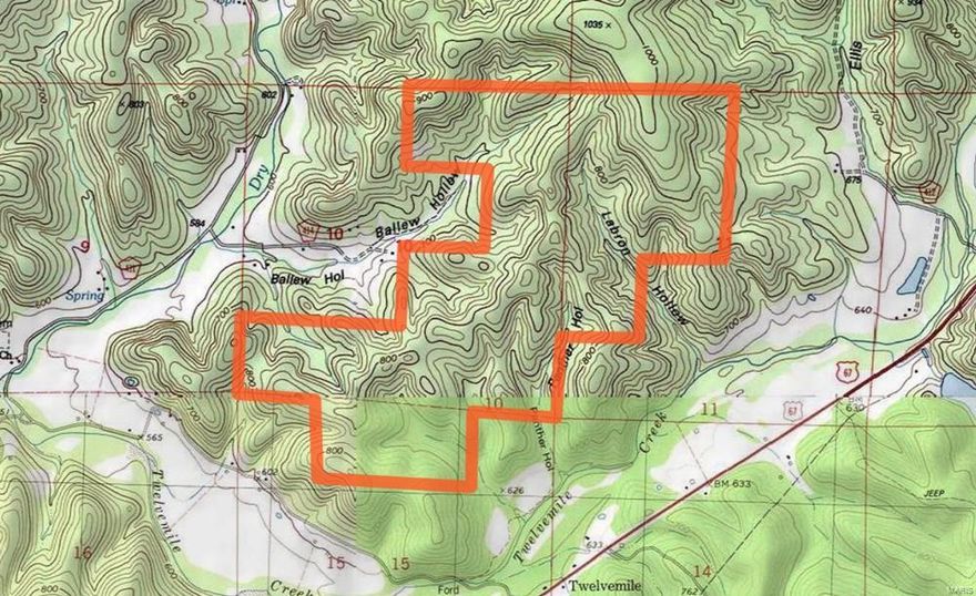 700 Wooded acres with good deeded easment.