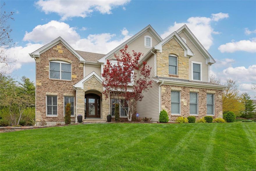 Spectacular 2Sty on nearly ½ acre, cul-de-sac lot! 4 Beds, 5 Baths (3F/2H) & 4600+ sqft living space with Lower Level. Formal Dining & Living Rooms, bright & airy Family Room with a gas FP. Gourmet Kitchen with custom cabinets, granite, island/breakfast bar, SS appliances, Breakfast Room & Butler’s pantry. Main Floor Laundry, Mud Room & Powder Room! 2nd Floor Bonus Room, Master Retreat with custom walk-in closet & spa like Bath with free standing tub & custom walk-in shower. Professionally finished LL with Rec/Family Room, half Bath & wet bar. Highlights: newer roof, newer zoned HVAC (2023), wood floors & custom mill work, plantation shutters, recessed lights, professional landscaping (2022) & O/S 3-car garage with newer insulated doors. Relax on the low maintenance deck (2020), concrete patio (2020) or on the expansive pool deck! Fabulous free form, in-ground pool (newer heater, chlorinator & pump 2021-2022), all while in the private backyard.