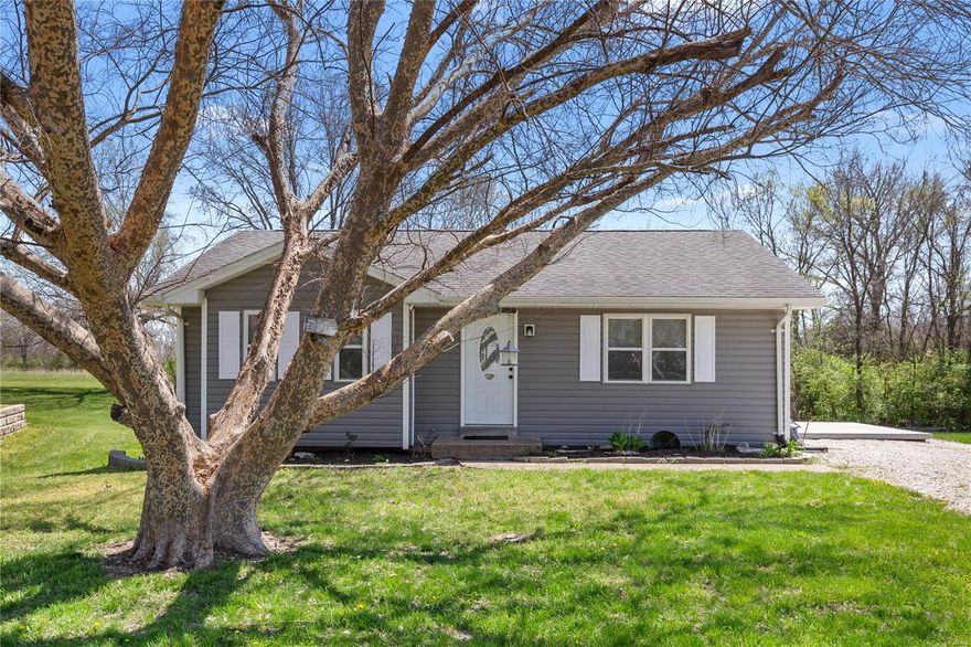 New vinyl plank floors. White shaker cabinets. New carpet in the bedrooms. New basement windows. Great lot. Pefect starter home!