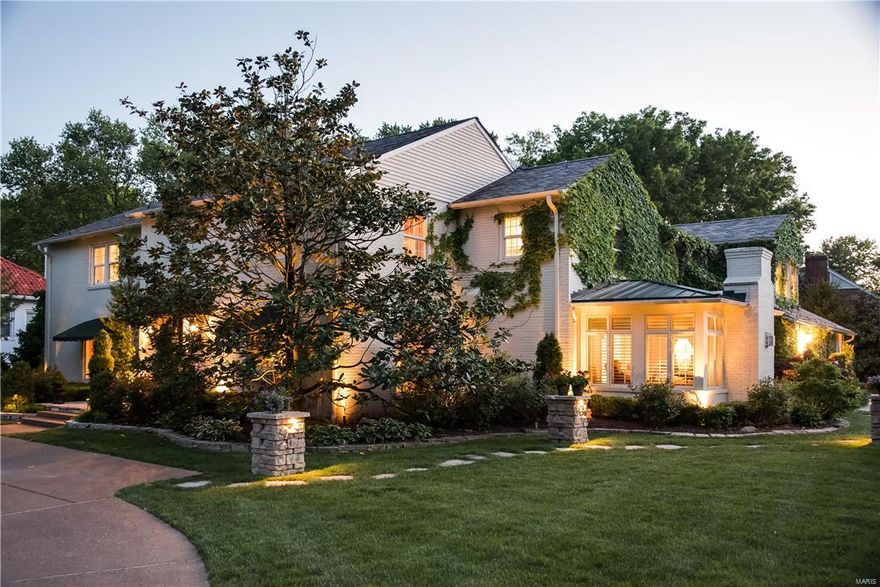 Sophistication, renovated and style... this opportunity has it all. In the heart of Ladue in sought after La Hacienda, this 2-story 5-bedroom, 6 full, and 1 half-bath, home was expanded to over 6200 square feet 8 years ago on the main two levels, with an additional 1900 of sq ftg in the lower level.  Extended list of special features and upgrades, this spectacular home provides ample comfortable living space with outstanding entertaining opportunities. Highlights include a chef’s kitchen with 2 subzero fridges, 6 burner-plus Wolf Range, 2 white marble islands, honed granite countertops, huge butler's party, back hall with tons of built in cabinets. Outside living  space includes in-ground pool (3 years), fireplace, water foundation, manicured grounds and lighted sport court. Don’t miss the luxurious master bath with Juliet balcony. Finished Lower level. Wine cellar.  Butler’s pantry. 2 theater rooms, and 4 fireplaces.  Shown by private appointment. Additional Rooms: Mud Room