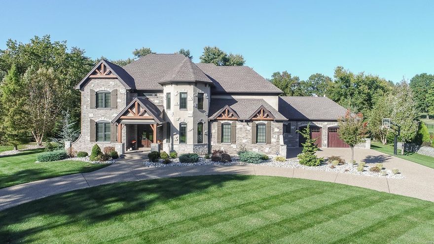 Exquisite 1.5-Sty built by a custom home builder for his own private residence, situated on a nearly 1-acre lot – Top Parkway School District! Boasting 5 Bds, 7 Bths (5 Full / 2 Half) & almost 7200 Sqft including the incredible finished LL! No detail was overlooked & every finish was beautifully executed! Main Flr offers a 2-Sty Foyer, Study, formal Dining Rm, lovely Powder Rm, vaulted Great Rm, dreamy gourmet Kitchen / Breakfast Rm & Hearth Rm; Main Flr Master Retreat is a true oasis & has an exquisite spa-like Bth; plus find a Mudroom, Laundry Rm & add'l Powder Rm. Awesome UL Family / Bonus Rm & 3 spacious en suite Bds. Amazing LL –perfect for entertaining! Highlights: hardwoods, solid wood doors, Pella windows, Sound Touch Music System, crown molding/tall baseboards, professional landscape/outdoor lighting, custom window treatments, irrigation/security systems & O/S 4-car garage - just to name a few! Relax on the patio & enjoy the huge / level yard just waiting for your dream pool! Additional Rooms: Mud Room