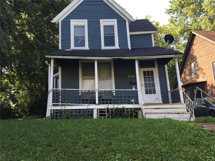 House to be sold “AS IS”.  Seller will do no repairs or inspections.  Seller had intended to ‘tear down’ and build new.