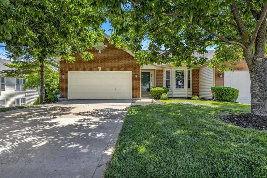 ***SELLERS ARE OFFERING A $4,000 credit for paint*** Welcome to this beautiful villa in desired Turtle Creek subdivision. The seamless flow between the vaulted dining room and great room combo creates a perfect space for entertaining and family gatherings. Vaulted ceilings continue into the spacious kitchen features 42-inch cabinets and plenty of counter space. Adjacent to the kitchen is a cozy breakfast room, leading out to a lovely deck that overlooks a gorgeous yard backing to mature trees. The main floor master suite offers plenty of space and is complete with a walk-in closet and a full bath with an easy access shower. You will be pleased to find the finished lower level walk-out expands your living space significantly. Here, you'll find a large rec room, an extra bedroom, and a full bath, making it an ideal space for guests. Despite all this, there is still plenty of storage left, ensuring that all your belongings have a place without cluttering your living areas.