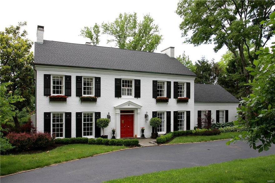 NO FAULT TO SELLER, financing fell through on first contract.This commanding Colonial sits on over one half acre and includes an impressive circular drive and saltwater pool.It offers 4+ BRs,3 full & 2 half baths.Throughout the home find rich hardwood and parquet floors,high profile millwork and refined finishes.Gracious entry w/dramatic staircase leads to both formal living room and elegant dining room.The galley kitchen opens to the breakfast room with bumped-out floor-to-ceiling window.The newly renovated kitchen includes a center isle with cooktop, planning desk, granite counters and top-of-the line appliances. Just off the kitchen is a spacious family room with a wall of windows and fireplace. Upstairs, find the MSBR w/custom closet leading to a vaulted room that’s perfect for a nursery, office or sitting room. 3 additional BRs & 2 baths complete the upstairs.The 4th BR located on the far west wing is a great guest quarters.Recently fin. basement w/concrete fl. 1st showing 4-18-17 Additional Rooms: Sun Room