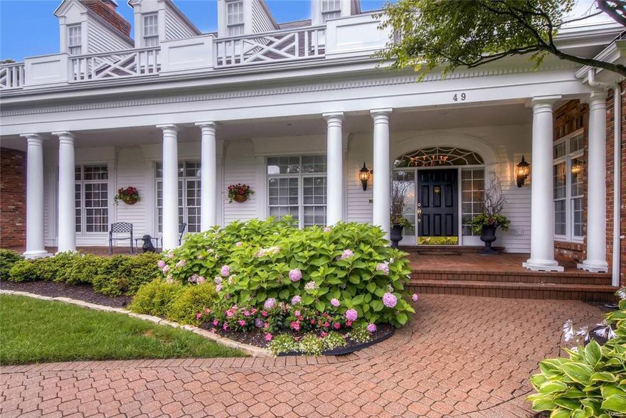 Nestled on a prized lot in the gated community of Manderleigh Estates, this classically renovated home has an elegant yet understated vibe that is truly unique! Lives and feels like a ranch yet comprised of fabulous living spaces on two tastefully renovated levels with over 3,700 square feet of living space on the main. Unmatched by any hearth room in contention, this rustically elegant space defines the heart of the home. Main floor master wing with cozy, masculine office/den fit for a king. Four additional bedrooms/ baths with a truly unexpected lower level embellished with every amenity one might not expect. Must experience the ambiance to appreciate.  Pool/outdoor covered family room/oversized 3 car garage & an impressive hunt room to satisfy your inner sportsman. Extremely private one acre, a hallmark unlike any other in Manderleigh Estates!