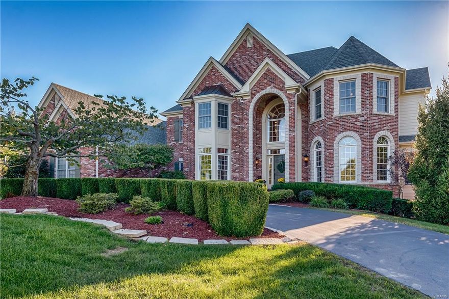 Nestled in the heart of Chesterfield is this stately 4b/4.5b custom-built home designed for effortless entertaining and unparalleled luxury living. The captivating entry with curved staircase leads to a bright LR boasting built-ins, a wall of windows and a gas fp. The gourmet kitchen could be in a magazine offering custom cabinetry, top-of-the-line appliances, gorgeous countertops and a show stopping hood.  The kitchen opens to a vaulted hearth anchored by a floor to ceiling stone fp. Impressive MBS features plentiful closet space, an opulent bath with separate jetted tub & dbl vanity. 3 large bedrooms are on the UL including one en-suite. The LL, walk-out with bar area offers expansive living spaces perfect for entertaining and opens to the private, in-ground pool. The pool area is truly a treat, with multiple gathering spaces, and has been professionally landscaped to create an exclusive oasis.  Impeccable attention to detail throughout this paradise is ready for you to call it home. Additional Rooms: Mud Room