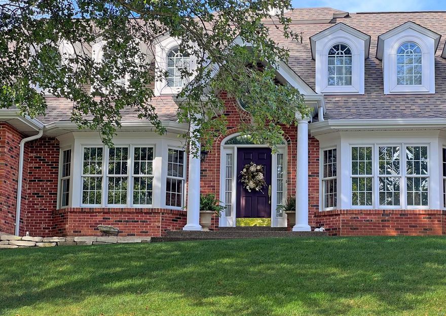 A DEFINATE MUST SEE! A CAR COLLECTORS DREAM HOME! Outstanding desired Sunset Hills location. Beautiful home inside and out. Custom built cherry cabinets. Perfect kitchen for entertaining. Dual ovens, 2 Freezers and built in refrigerator, oversized center island. Separate laundry room with custom cabinetry. Living room with custom built in cabinets/bookcases. This 5 bedroom home has 2 master bedroom suites and 2 jacuzzi tubs. Can't get a better backyard with a covered porch and built in pool with a meticulously maintained yard and fountain. This house boasts 2 separate garage spaces that can fit up to 7 cars (garage can also accommodate 3 lifts that can add to the number of cars to park). This home won't last long.