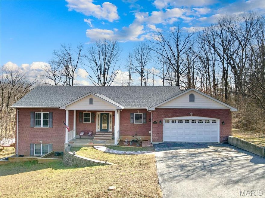 Are you looking for lake life? Whether you are looking for a vacation home or a full-time residence this one is worth seeing! Check out this beautiful 3 bedroom 3 bath lakefront ranch style home on Lac Shayne in Terre Du Lac.  Open floor plan with vaulted ceilings, wood floors, main floor laundry, 2 fireplaces, central vac and walk out basement with newer roof and HVAC. Main floor master suite offers a walk-in closet, whirlpool tub with separate shower. Property features two decks, walkway to water and private dock.  Terre Du Lac is approximately an hour south of St. Louis and offers 15 lakes, river access, dog park, park and an 18-hole golf course.  Call to set up your showing!