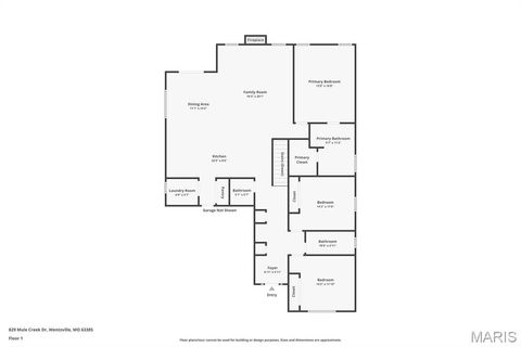Tiny photo for 829 Mule Creek Drive, Wentzville, MO 63385 (MLS # 26030538)