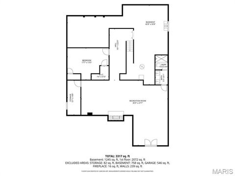 Tiny photo for 12947 Ballantine Court, Unincorporated, MO 63146 (MLS # 26030392)