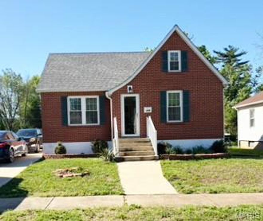 This sweet home has been lovingly maintained, low monthly utilities, a brand new roof, covered back porch, fully upgraded basement with drain pipe, sump pump, and anti fungal plastic!  3 beds,1 bath charming brick home is so welcoming with a cozy kitchen open to the living area, an upstairs den attached to the bedroom. This home is easy to maintain with plenty of room to grow!  A back yard with a covered porch, privacy fence, a sweet strawberry patch, garden area, and new tool shed!   From the charming curb appeal to the inviting front entry, this home offers comfort, character, and a great place to call your own. Perfect for first-time buyers, downsizers, or anyone looking for a solid move-in ready option.