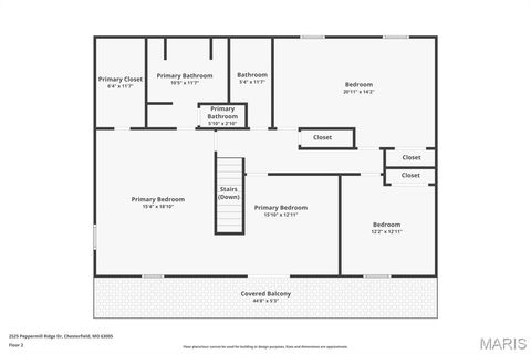 Tiny photo for 2525 Peppermill Ridge Drive, Wildwood, MO 63005 (MLS # 26005020)