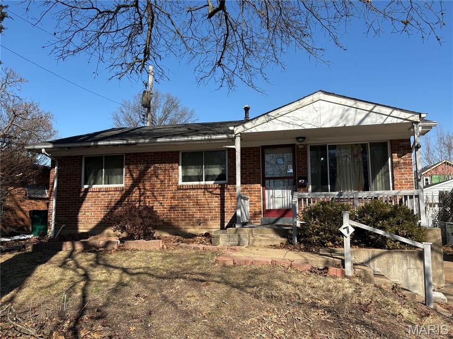 For comp purposes. Webster Groves fixer upper within walking distance to rec plex and schools.