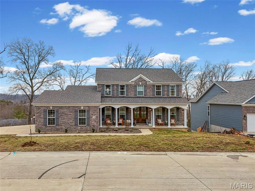 Less than 4 years old and tucked at the end of a quiet cul-de-sac on a .38 acre lot in Windsor School District, this home brings together location, layout and modern finishes in one smart package. Why wait months to build when you can move now into a home that already has the all upgrades done without the builder pricing? This 2 story home offers over 2,500 sq ft with 4 bedrooms, 2.5 baths and a 3 car garage. The 8 ft double mahogany front doors make a statement as you walk up to the covered porch and step inside. You’re welcomed by a foyer entry with a spacious dining room and a large living room, ideal for a sitting room, office or flex space. 
The kitchen features custom white 42 inch cabinetry with designer crown molding, quartz countertops and island, stainless appliances, and a beverage center with a built in cooler. LVP flooring runs throughout the entire main level. The kitchen flows into the breakfast room. The great room is centered by a fireplace and an entire wall of built in shelving. A large main floor laundry room and half bath round off the main level.

Upstairs you will find four bedrooms and hall bath. The primary suite offers an incredibly spacious walk in closet and a private bath with upgraded tile finishes, deep soaking tub and adult height vanity with dual sinks. 

The unfinished walk-out basement has so many options! Here is your opportunity to add an additional full bath, bedroom, family room, gym or office. Offering a 9 ft pour, a wall of windows and french doors leading to the back patio..including a two year old hot tub to enjoy!

Dual zoned HVAC. Approximately 1.5 miles from Highway 55 access for very easy commuting. This one deserves a look today before its too late!