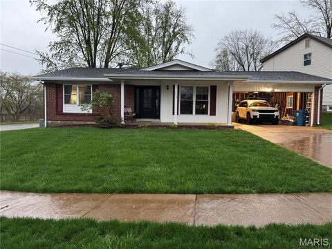 Photo of 704 Woodrun Drive, Ballwin, MO 63021 (MLS # 25076220)