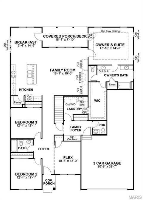 Tiny photo for 1 Jefferson 3 Car at The Reserve at Wildwood Ln, Wildwood, MO 63040 (MLS # 26019221)