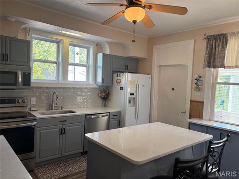Tiny photo for 600 Kayser Avenue, Unincorporated, MO 63125 (MLS # 26028971)