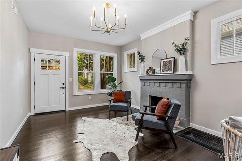 Tiny photo for 808 Greeley Avenue, Webster Groves, MO 63119 (MLS # 25063184)