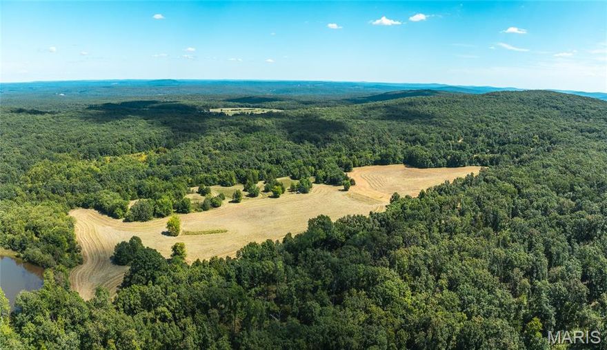 Bread Tray Mountain – 1,444 Feet | 475 M/L Acres

475 acres in the heart of the Ozark Mountains with breathtaking views, abundant wildlife, and endless recreational opportunities. The property includes roughly 65 acres of pasture, a pond, marketable timber, and a network of trails winding throughout. A gradual climb leads to the top of the mountain, offering panoramic vistas that are perfect for hunting, wildlife observation, or simply enjoying the outdoors.

Wildlife is plentiful, including deer, turkey, and many other species, making this an ideal property for hunters or nature enthusiasts. Additional features include open meadows, wooded areas, and scenic overlooks that provide privacy and natural beauty. Located just about an hour from Metro St. Louis, it’s a perfect weekend getaway, family retreat, or private recreational haven.

With its mix of timber, pasture, trails, pond, and spectacular views, this property is truly a rare find in southeast Missouri—ready for hunting, hiking, camping, or simply enjoying the peaceful Ozark landscape.