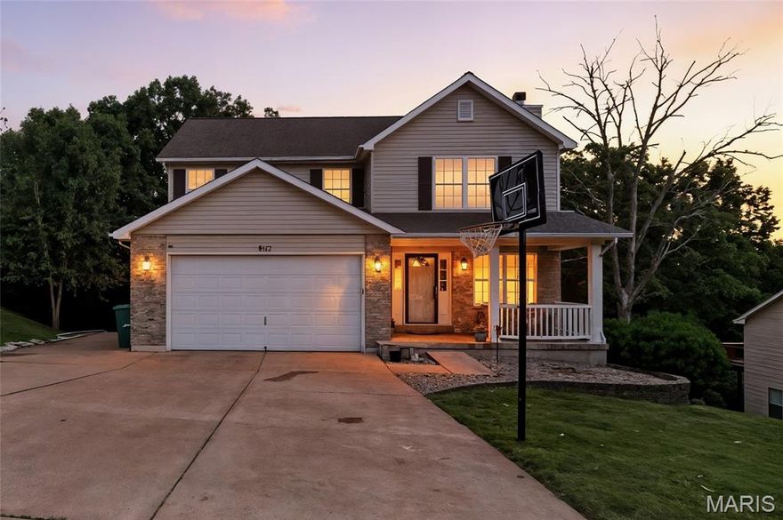 This spacious 3-bedroom, 4-bath home is now refreshed, move-in ready, and packed with value—plus USDA ZERO DOWN eligibility or a VA assumable loan option make it even more attainable! 

Step inside to find gleaming cherry wood floors, a cozy wood-burning fireplace, and fresh neutral paint throughout the main level, creating a bright and welcoming feel. The kitchen shines with NEW neutral tile flooring, stainless steel appliances (all staying), a huge walk-in pantry, main floor laundry room and an effortless flow into the dining area and out to your expansive 23x14 cedar deck—perfect for entertaining or relaxing with a peaceful wooded view.

Upstairs, the primary suite feels like a private retreat with a stunning NEW tile surround in the shower and around the Jacuzzi tub, NEW tile flooring, and a NEW dbl bowl vanity—bringing a spa-like experience right into your home. Two additional generously sized bedrooms and a full bath provide plenty of room for family or guests.

The finished walkout basement offers incredible flexibility with a large recreation area, potential 4th bedroom, full bath, and a fun hidden kids’ cubby—plus direct access to a second deck and backyard.

Situated on a private OVER half-acre wooded lot, this property offers multiple spaces ideal for entertaining, pets, gardening, or a future play area—all with the privacy you’ve been looking for. And yes—you can even have chickens! Full upgrades list available in supplements.