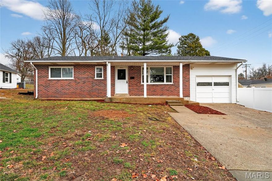 Completely renovated and move-in ready! This stunning all-brick ranch offers 4 bedrooms, 2 full baths, an oversize one car garage and nearly 2,000 square feet of beautifully updated living space with a modern open-concept design.
Step inside to find a bright and airy modern floor plan perfect for both everyday living and entertaining. The spacious living area with custom features such as a new built in electric fireplace & custom wood accent wall flows seamlessly into the large, fully updated kitchen, creating the ideal gathering spot for family and friends. Down the hall is three generous size bedrooms and a full updated bath. The lower level is a walkout and offers a HUGE bedroom with ensuite, another living room area, laundry and storage. Enjoy peace of mind with major upgrades already completed, including a brand-new roof, new windows, new furnace, new A/C condenser, new electrical panel and service, updated plumbing, and all new modern cosmetic finishes throughout. Every detail has been thoughtfully renovated to combine style, comfort, and functionality. The oversized one-car garage offers extra storage space or room for a workshop area. With its solid brick exterior, private, fully fenced backyard, extensive updates, and generous square footage, this home delivers the perfect blend of classic construction and modern living.
Don’t miss your opportunity to own this fully renovated gem!