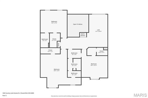 Tiny photo for 1482 Country Lake Estates Drive, Chesterfield, MO 63005 (MLS # 24061920)