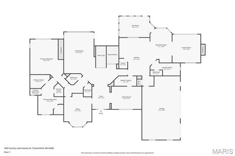Tiny photo for 1482 Country Lake Estates Drive, Chesterfield, MO 63005 (MLS # 24061920)