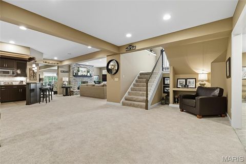 Tiny photo for 1482 Country Lake Estates Drive, Chesterfield, MO 63005 (MLS # 24061920)