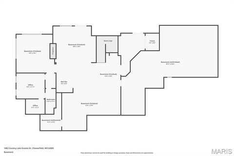 Tiny photo for 1482 Country Lake Estates Drive, Chesterfield, MO 63005 (MLS # 24061920)