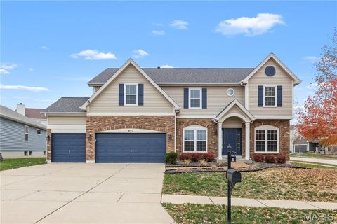 Photo of 801 Caspian Drive, Wentzville, MO 63385 (MLS # 25074271)