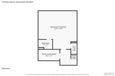 Tiny photo for 1743 Blue Oak Drive, Chesterfield, MO 63017 (MLS # 26012079)