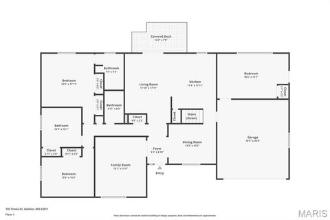 Tiny photo for 105 Timka Drive, Ballwin, MO 63011 (MLS # 26000609)