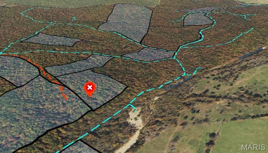 Less than 90 minutes from St. Louis. And you'll have plenty of space to park that camper or build a cabin or home on this 8.847 acres. And electricity is already nearby. This wooded property has a nice gravel road access, and is close to Mark Twain National Forest and a spring-fed stream ... a landowner's dream come true. 
This small affordable oasis comes with NO restrictions. 
Hunt, camp, build, ride ATVs, use it as a base camp for exploring the northern Ozarks. Or use it as a bugout location if/when the STHF in the city. The opportunities are endless.
You are less than a mile from the Mark Twain National Forest ... public ground where you can hunt, ride and explore. And ownership also comes with a road maintenance agreement and access to a shared 3 acre section of creek/gravel bar.
There are no restrictions whatsoever ... no building codes, no permits to pull for construction. And this and the surrounding land is teeming with deer, turkey and small game.