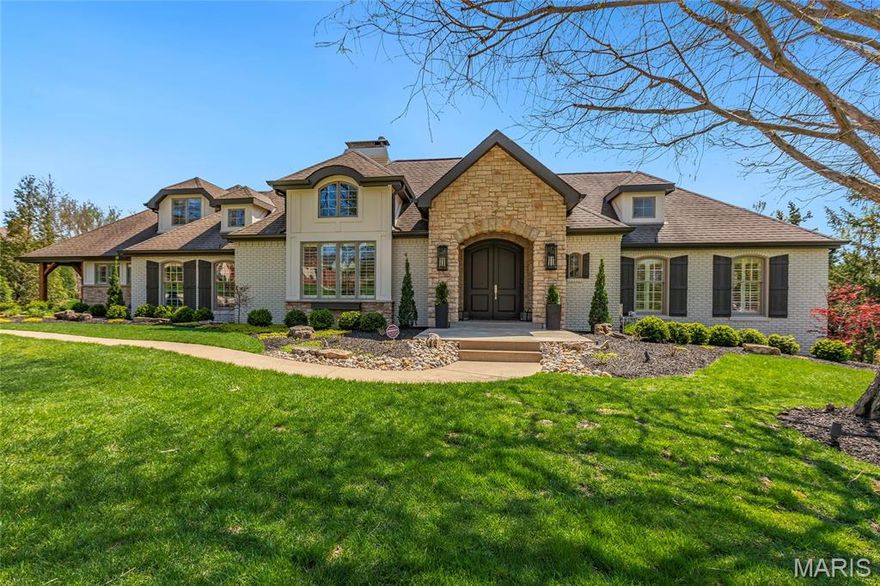 Stunning 1.5-Story on a spectacular 1.12-acre, cul-de-sac lot - 4 Bed, 5.5 Bath showplace boasts over 6600 sqft of living space, including the walk-out Lower Level. Open floor plan, designed for today’s living & entertaining - formal Dining, Family Room with woodburning FP, gourmet eat-in Kitchen with custom cabinets, White Orion granite & Italian crackled subway tile backsplash, island/breakfast bar & stainless appliances. Mudroom with custom lockers! Primary Suite with Sitting Room, custom walk-ins & spa-like Bath with soaking tub, rain shower & custom vanities. Upstairs find 3 spacious Beds, all with custom closets & full Baths. 2nd Floor Laundry! Highlights: zoned HVAC, interior/exterior speaker system, SMART Home Technology, extensive landscaping & 3-car side-entry garage. Walkout LL with Rec Rooms, woodburning FP, wet bar, 1200 bottle walk-in wine cellar, fitness room & 5th Bath. Relax outside in your private oasis - gorgeous stone FP, outdoor bar/kitchen & in-ground pool! Additional Rooms: Mud Room, Wine Cellar